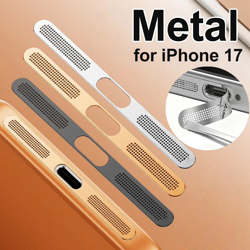 Dustproof Earpiece Mesh Sticker For Iphone 17 Pro Max Protector_voghion.com