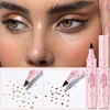1PC Natural Fake Freckles Pen Waterproof Face Brown Eyeliner Dot Spot Pen Makeup Waterproof Dot Spot Pen Pretend Makeup Tool 1