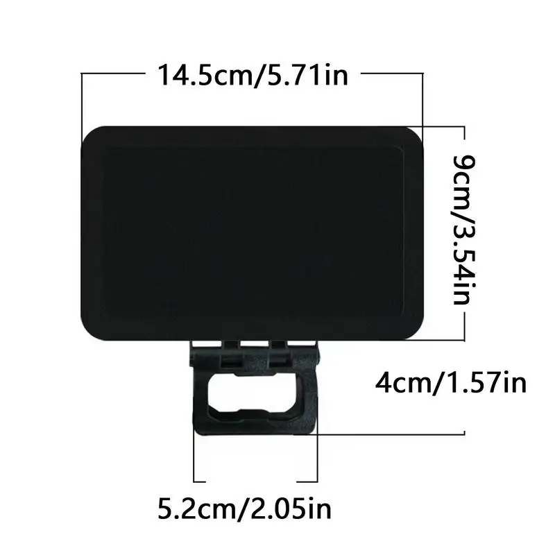 Phone Sun Shade Cellphone Sun Shade Cover Foldable Anti-Glare Sunshade for Cellphones Smartphone UV Protection Panel for Vehicle