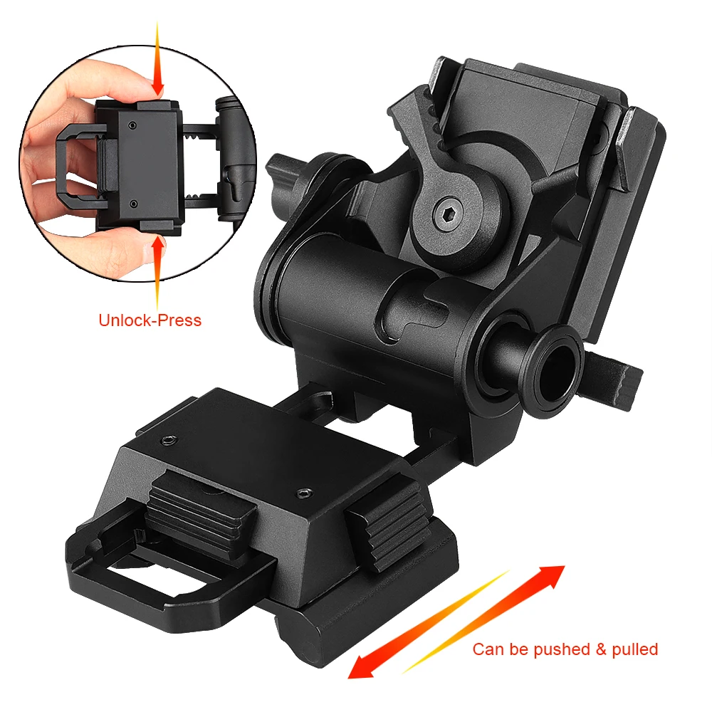 

Metal L4 G24 L4G24 NVG Mount Bracket Holder For PVS15 PVS18 GPNVG18 Goggl gz240049