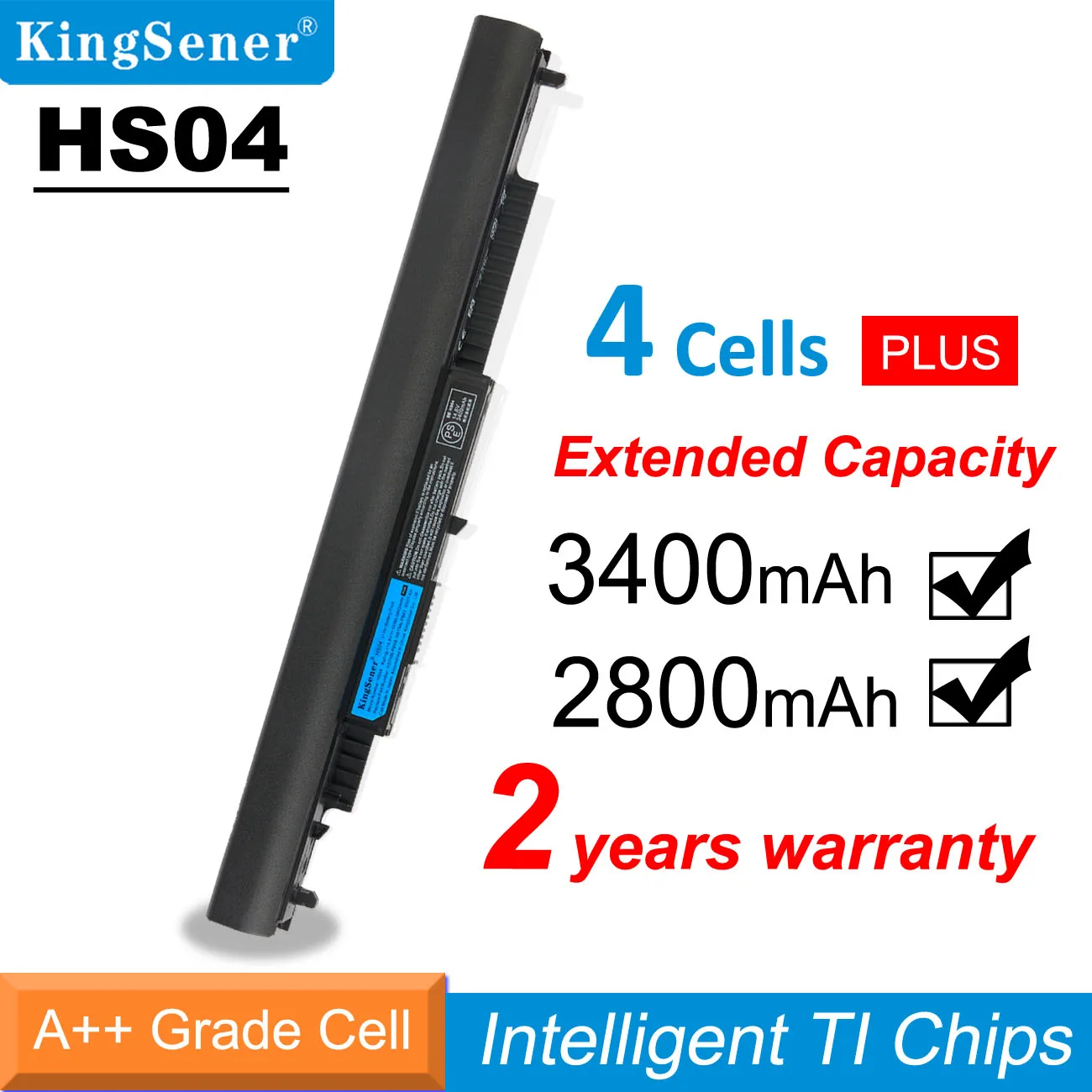 Bateria do Portátil de Kingsener Hs03 Hs04 para hp Pavilion 14-ac0xx 15-ac121dx 255 245 250 g4 240 Hstnn-lb6u Hstnn-lb6u Hstnn-pb6t Pb6s