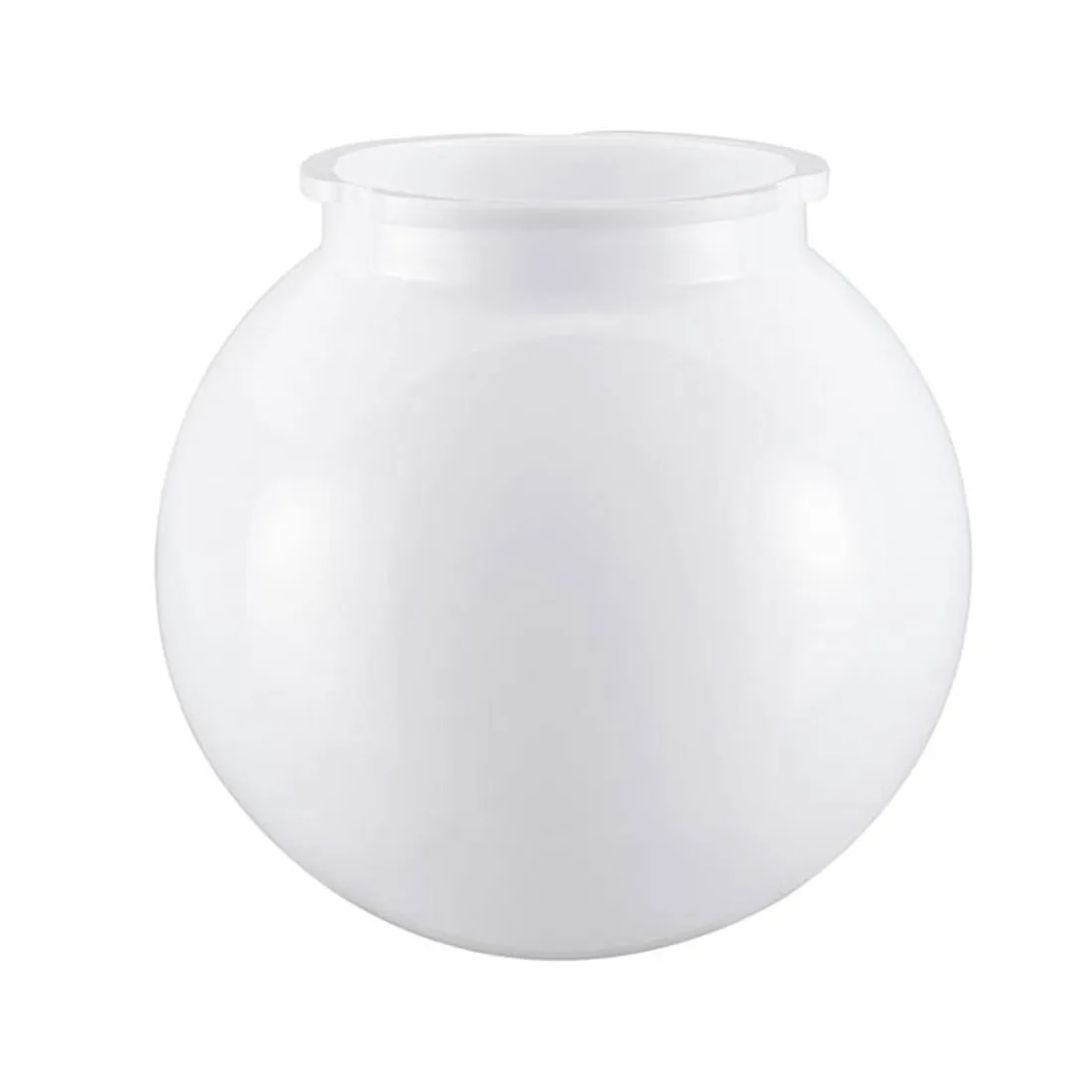 Twist Lock Neck  White Acrylic Shade Replacement Lamp Post Globe Cover for Outdoor Front Porch Light Landscape Light PMMA Shade 5