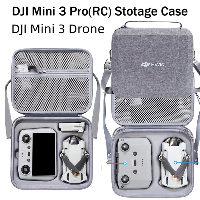 Drone bag For DJI Mini 3 / Mini 3 Pro all-in-one shoulder bag suitcase, DJI Mini 3 Pro bag RC&RC N1 protective case accessories