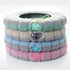 Winter Warm Toilet Seat Cover Mat Bathroom Toilet Pad Cushion with Handle Thicker Soft Washable Closestool Warmer Accessories 2