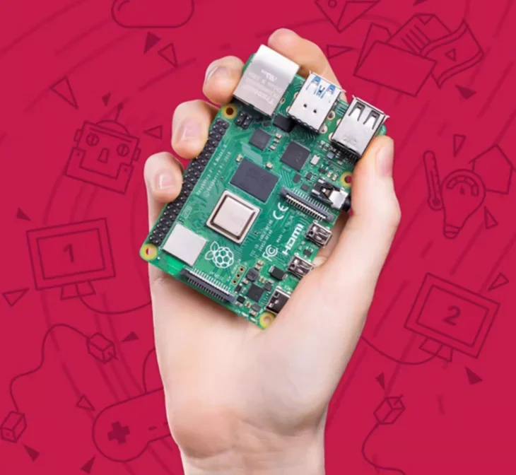 Original Raspberry Pi 4 Model B 2GB/4GB/8GB RAM