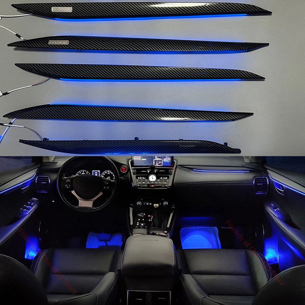 New 64 Colors Ambient Light For Lexus NX 20152021 Advanced Atmosphere
