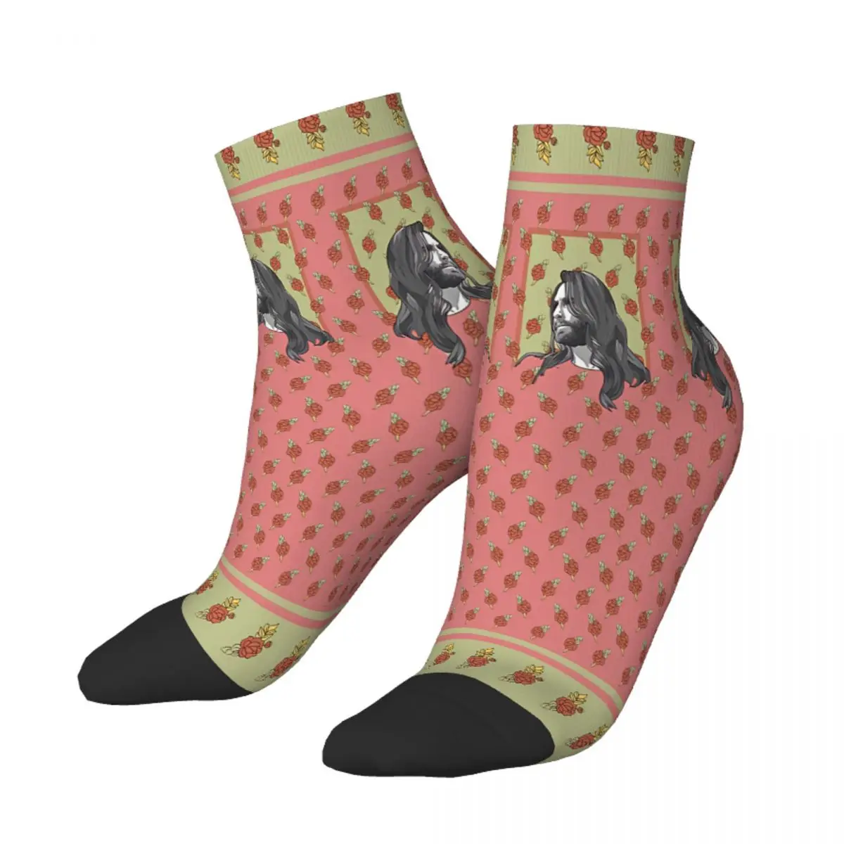 

Conchita Pop Art Ankle Socks Male Mens Women Autumn Stockings Polyester