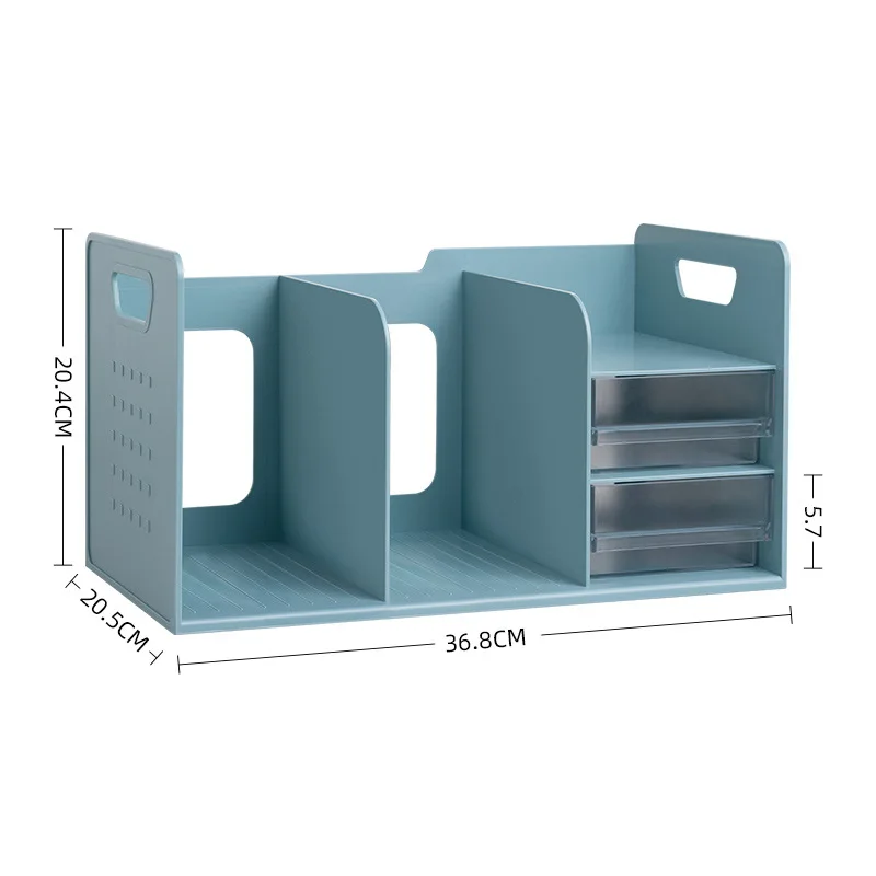 Simple Bookshelf Desktop Children Student Reading Desk Storage Rack Desk Baffle Small Storage Shelf