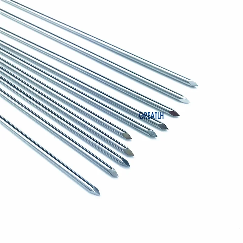 Double-ended Kirschner Pin Nails veterinary Stainless steel Kirschner wires orthopedics Pet Surgical Instruments 10pcs orthopedic cerclage wire