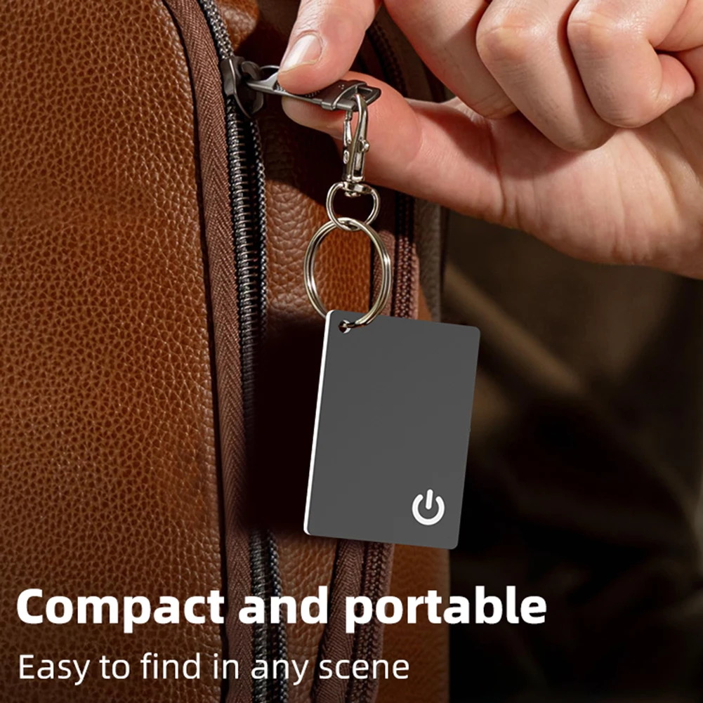 Wallet tracker Card for Apple iOS Find My APP Wireless Rechargeable Anti-Lost Smart Bluetooth GPS tracker