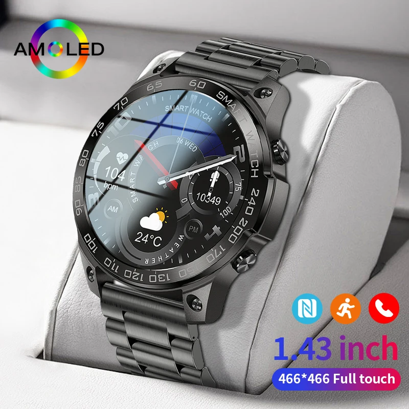 LIGE NFC v2.0 - Always-on Screeen Smartwatch - LIGE Watches