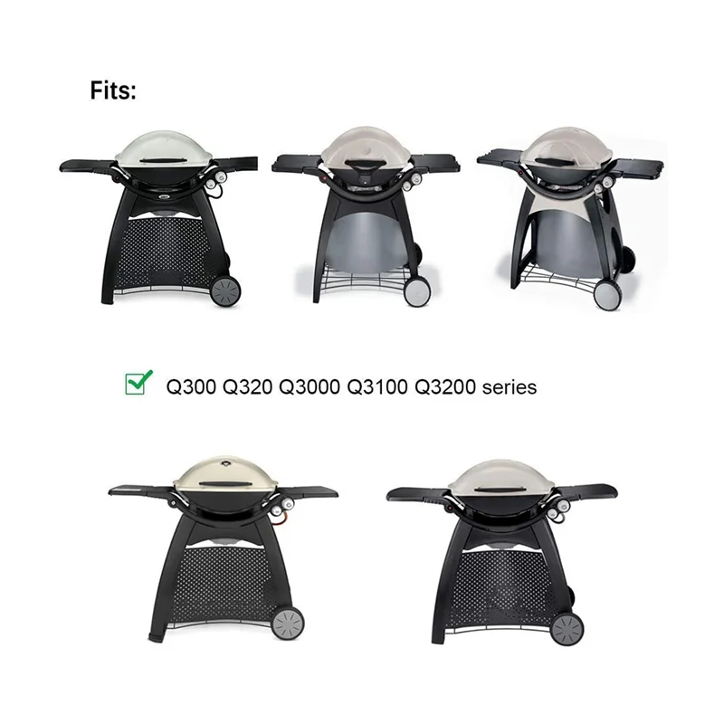 Durable Stainless Steel Grill Burner Tube 65032 Replace Parts For Weber Q300 Q320 Q3200 Series Gas Grill
