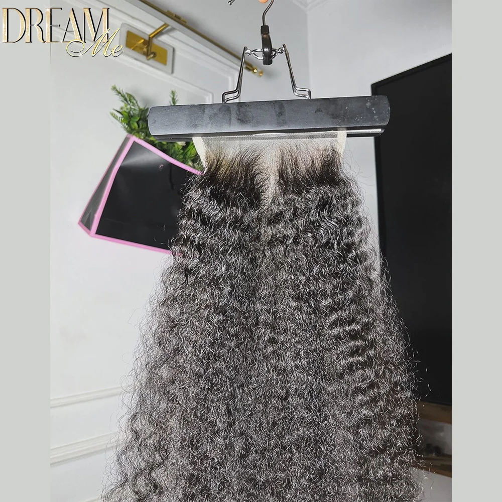 Kinky Curly 4x4 5x5 6x6 HD Lace Closure Only SKINLIKE Real HD Lace 13x4 13x6 Frontal Deep Curly Human Hair Melt Skins