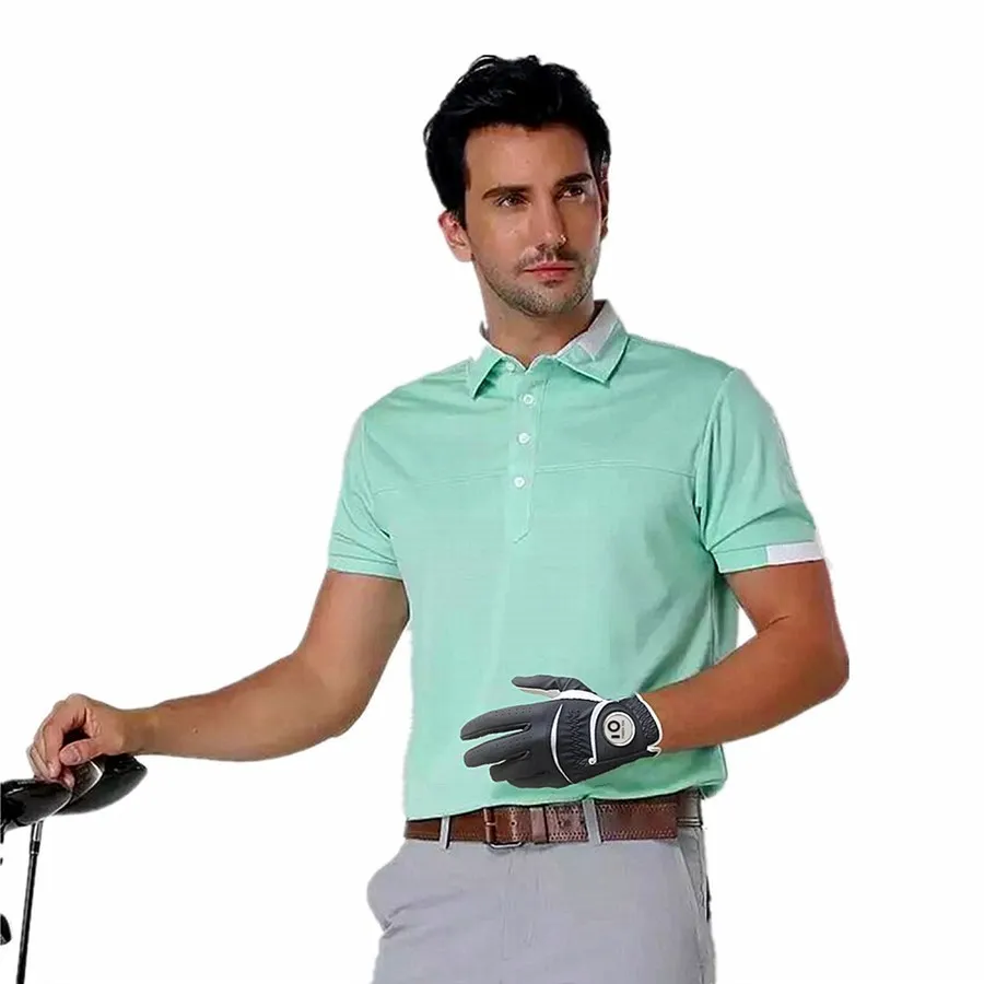 New Mens Golf Gloves All Weather Durable Grip Cabretta Left Right Hand Weathersof Size Small Medium Large XL Drop Shipping 5