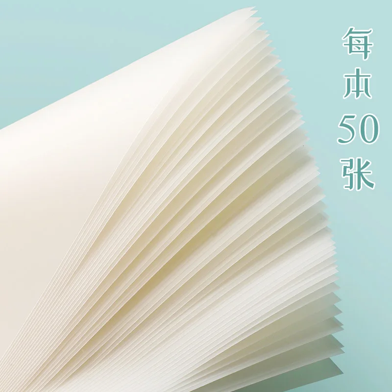 Sticky Notes 50 Pcs Transparent Notes Student Notes Stickers Bookmark Stickers Perspective N Times