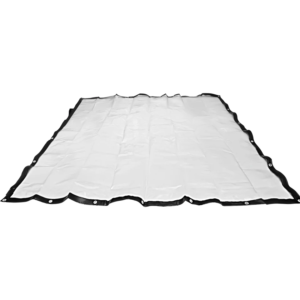 8x10ft Waterproof Transparent PVC Tarpaulin Canopy