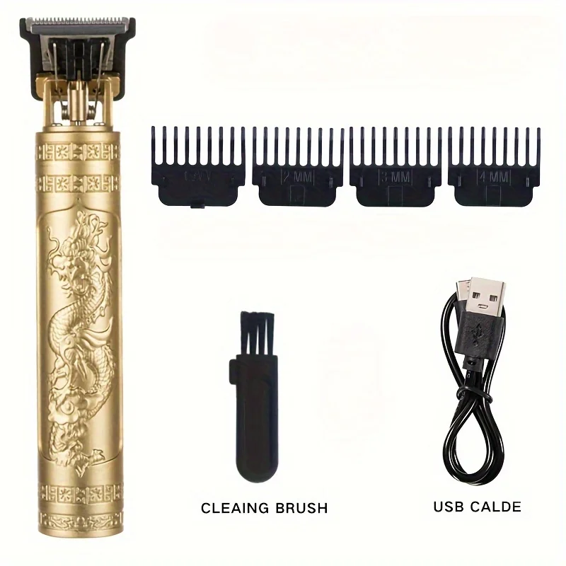 High-Power Electric Clippers Barbershops Shaving And Trimming USB Charging