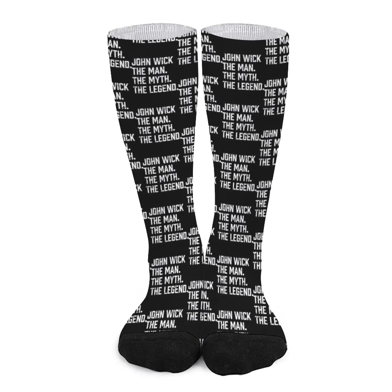 The Man The. Myth. The Legend John Wick Socks moving stockings Funny socks legend john evolver 2 cd