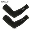 1 pair Golf Sleeves sun uv protection spf 50 full arm sports sleeve drive jogging Basketball Football Tennis baseball 1