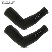 1 pair Golf Sleeves sun uv protection spf 50 full arm sports sleeve drive jogging Basketball Football Tennis baseball 1