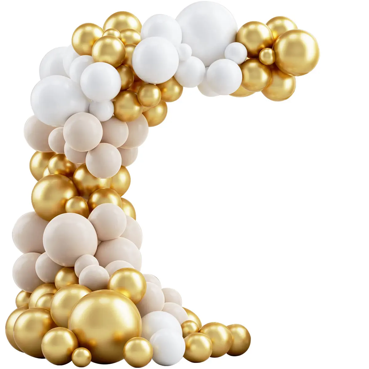 White Gold Birthday Decoration  30th Birthday Decoration Gold - White Gold  Balloon - Aliexpress