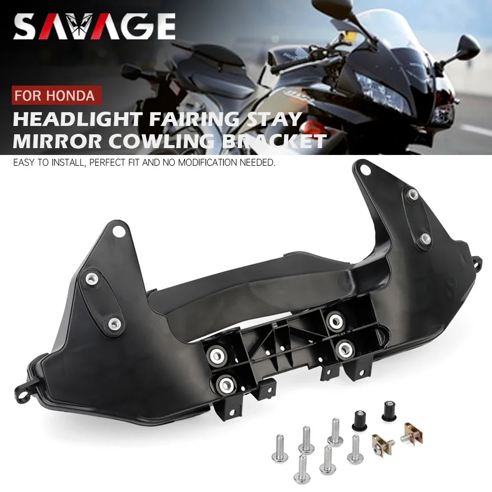 

Headlight Fairing Mirror Cowling Stay Bracket For HONDA CBR600RR 2007-2017 CBR 600RR Motorcycle Accessories Front Upper Cowl