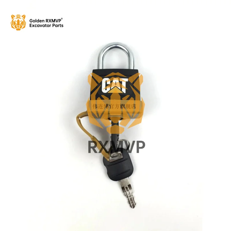 Excavator anti-theft diesel fuel tank cover For Caterpillar cat 320D 325C 329D 336 345 padlock excavator accessories