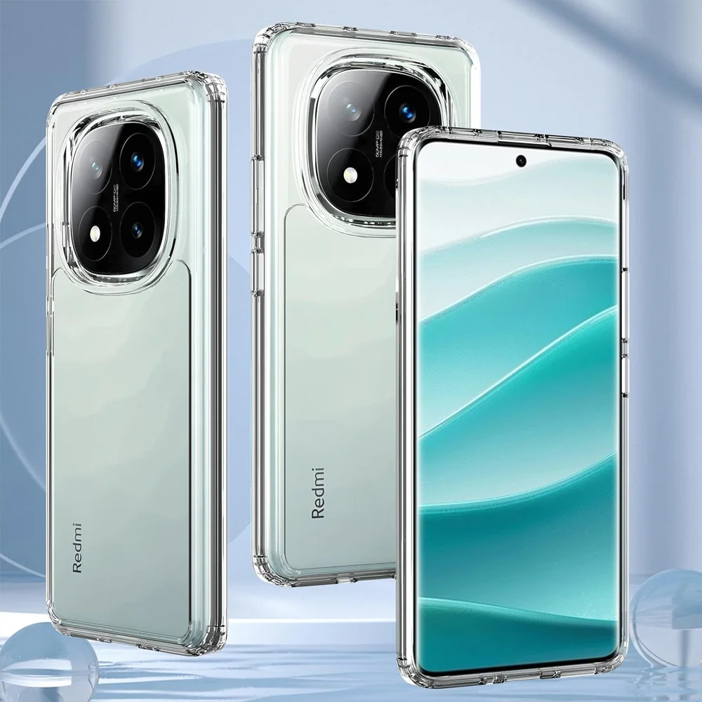 Clear TPU Shockproof Drop-Proof Case with Camera Protection