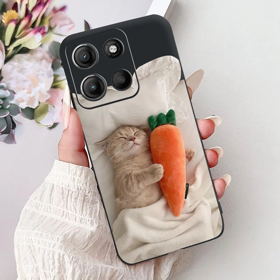 Cute Panda Lion Shockproof Silicone TPU Phone Case Cover
