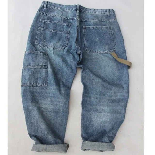 Loose Baggy Jeans Men's Casual Denim 