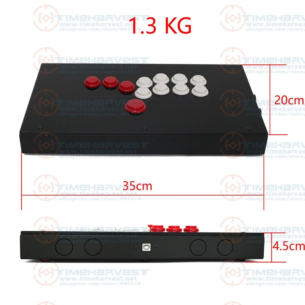 All Buttons Hitbox Style Arcade Game Console Arcade Joystick Games ...