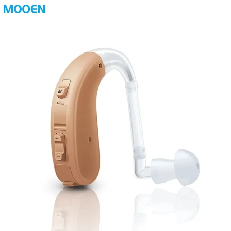 2024 Adjustable Hearing Aids Sound Amplifier Portable Mini Digital Invisible BTE Health Care Ear Hearing Aids For Deafness 6