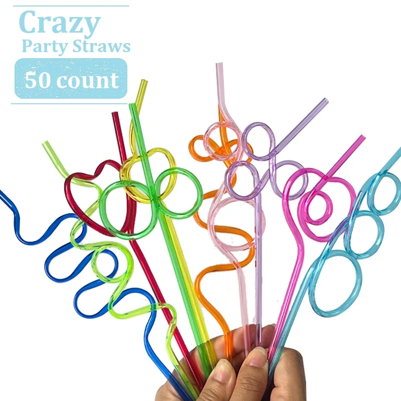 Crazy Silly Drinking Straws 1