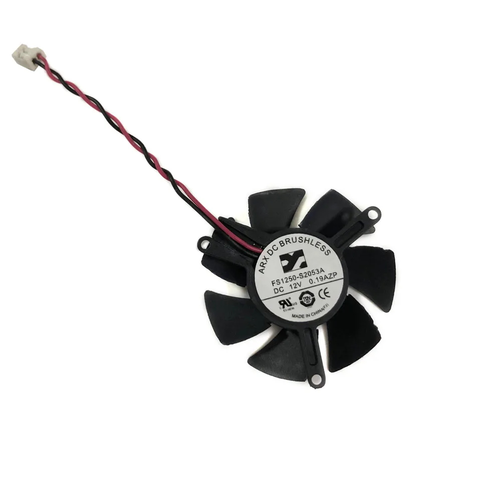 Gigabyte GT 1030 Low Profile 2G, 비디오 그래픽 카드 팬, 직경 45mm, FS1250-S2053A,0.19A,GPU VGA 쿨러