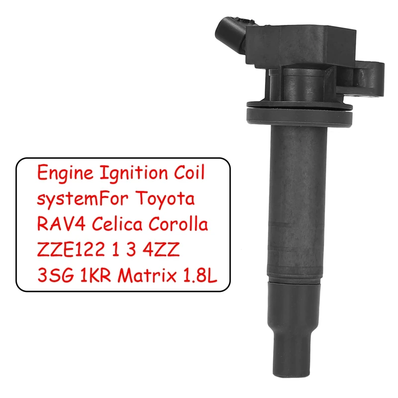 

Катушка зажигания двигателя 9091902239 для Toyota RAV4 Celica Corolla ZZE122 1 3 4ZZ 3SG 1KR Matrix 1.8L