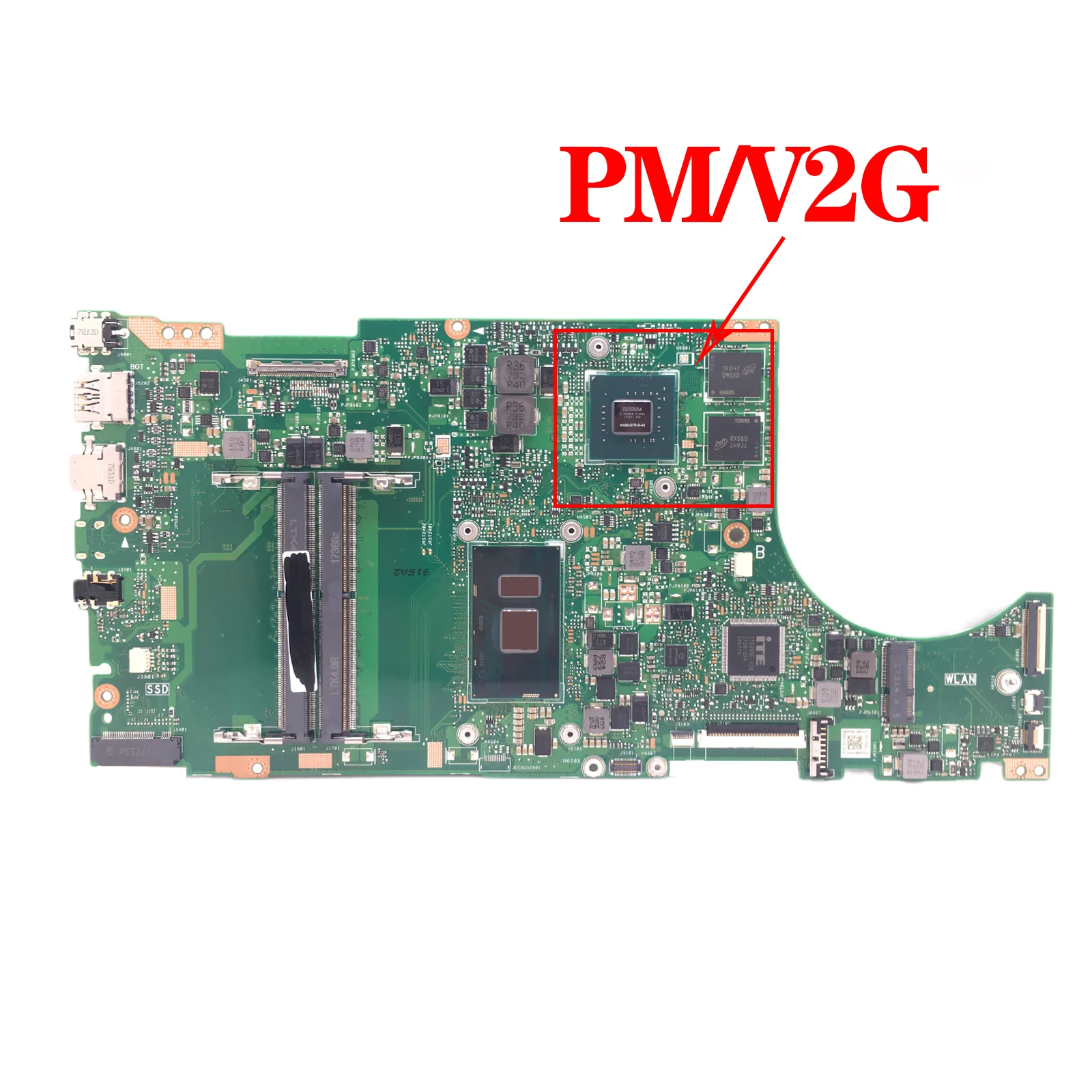 Laptop Motherboard for X510UQ Vivobook 15 X510 X510UN X510UA X510UNR X510UF F510U VM510UA X510UR S510UN S5100U Laptop Motherboard I3 I5 I7 Laptop Motherboard
