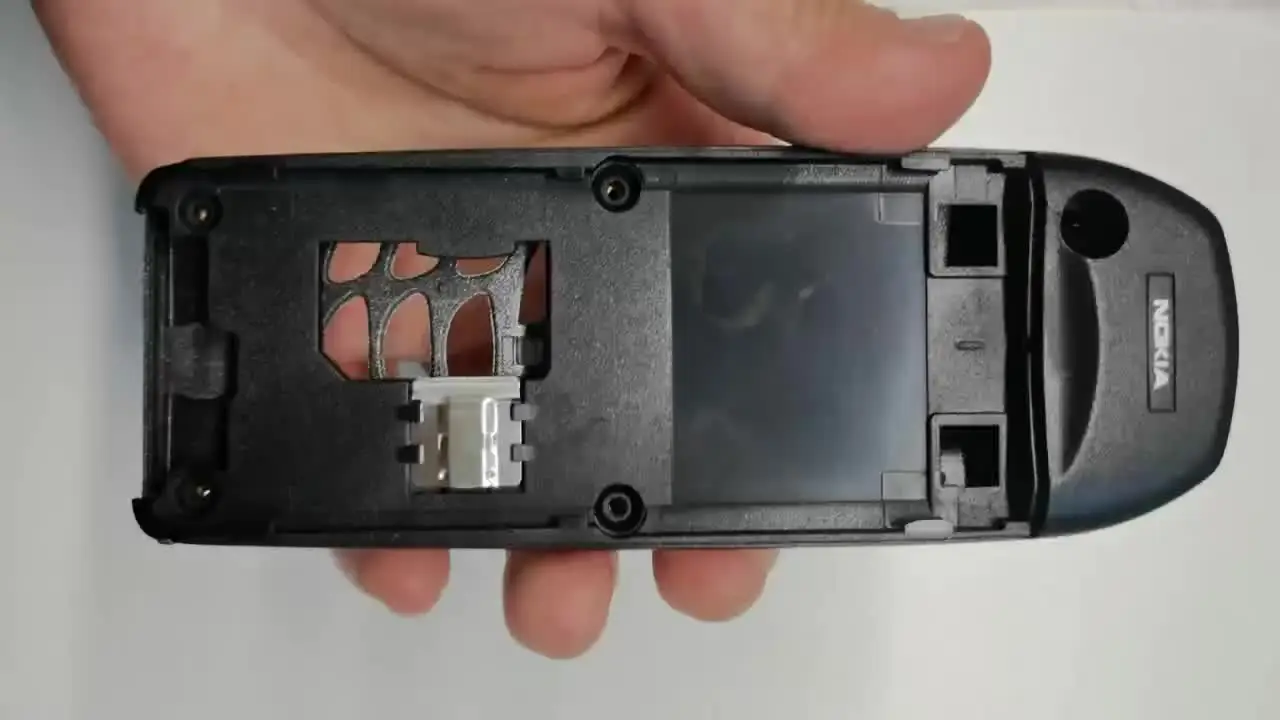 Для Nokia 6310 чехол корпус 6310i аккумулятор от средней рамки передняя панель запасная