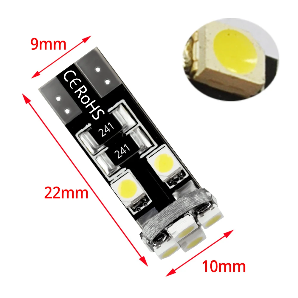 LED dome light bulb flickering