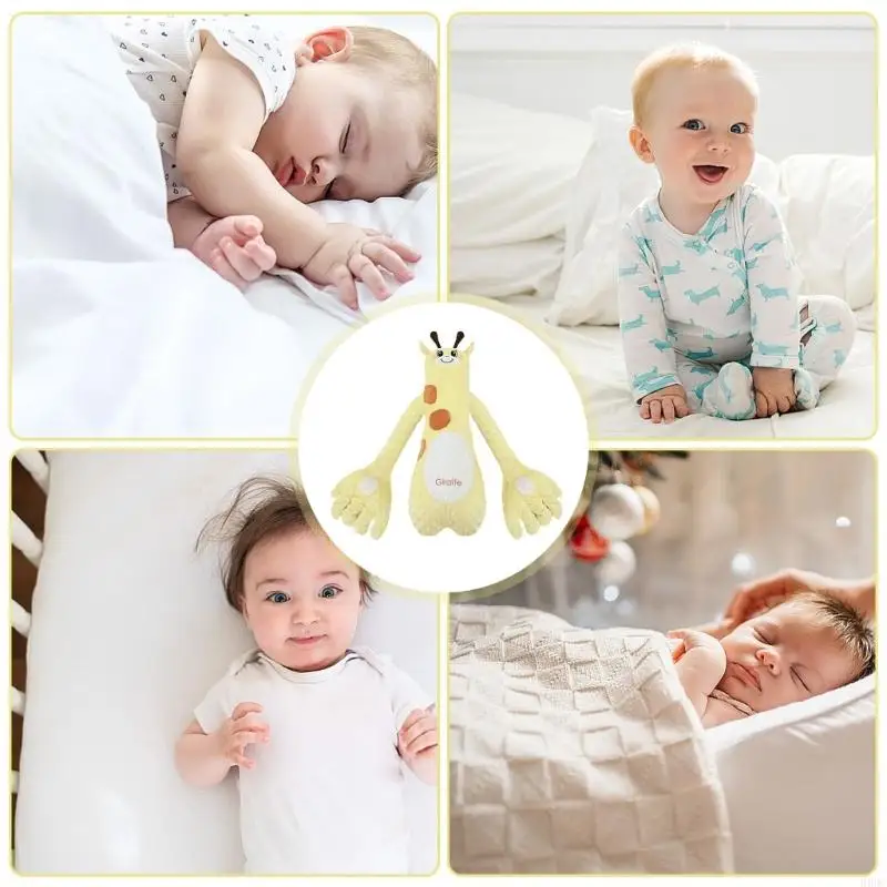 900C Infant Exhaust Pillow Hand without Gentle Patting for Soothing Baby Sleep 0 to 12 Months Toddler Comforting Toy 5