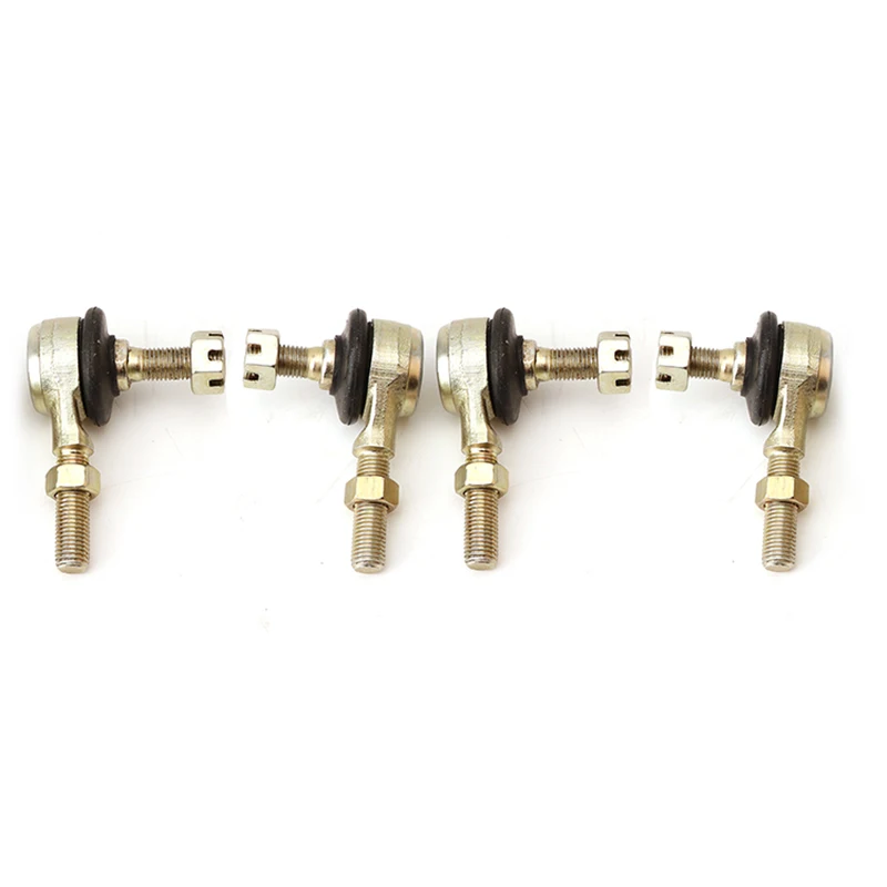 ATV Accessories 2 pair M10-M10 Tie Rod End Kits Ball Joint Fit For China ATV 50cc 110cc 150cc 200cc 250cc 300cc Go Kart Karting Quads Bike Parts