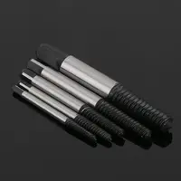 Extracteur de vis cassé endommagé, forets en acier Durable, facile à enlever, perceuse centrale, outil de retrait de boulons endommagés, 5/6 pièces 4