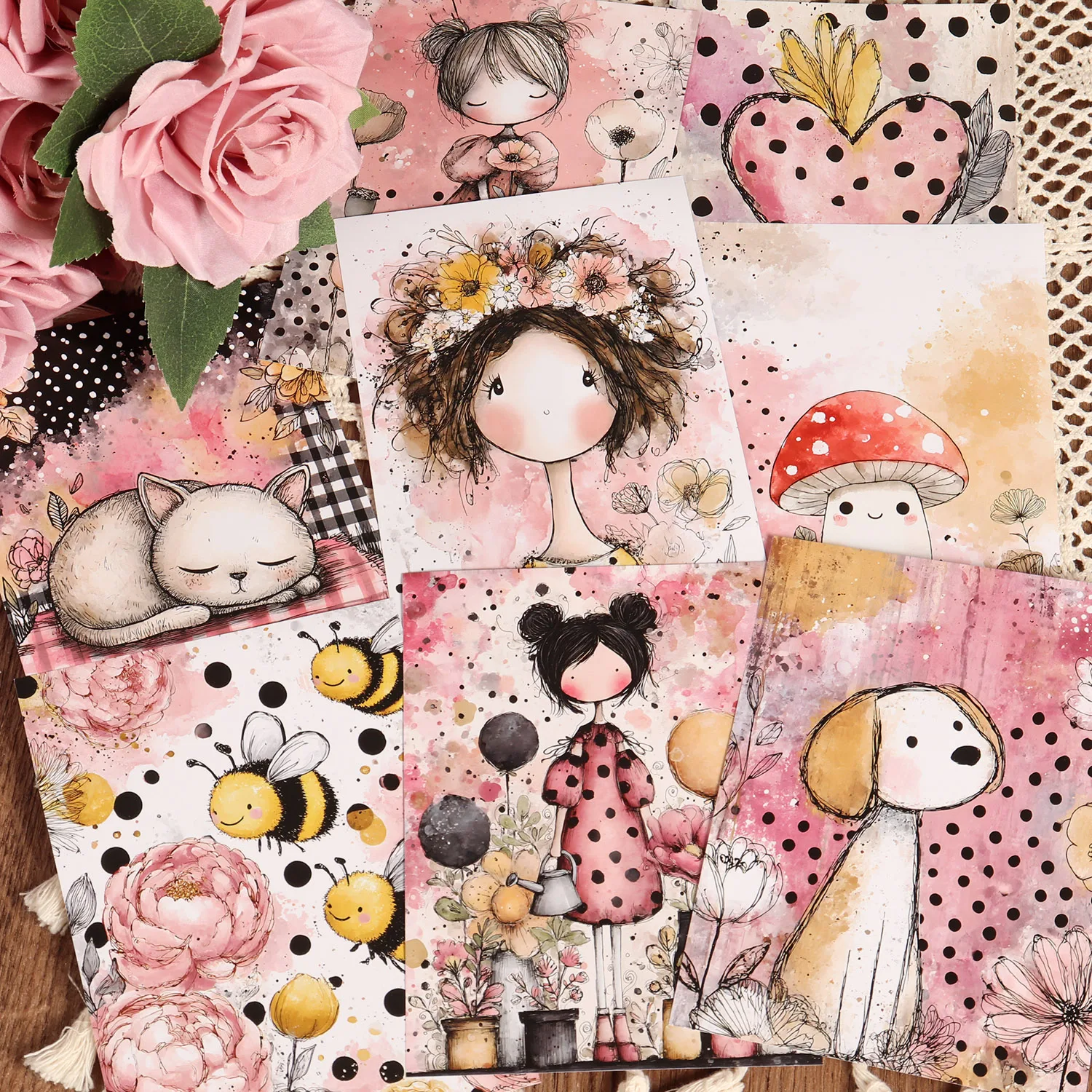 DIY Junk Journal Paper 1