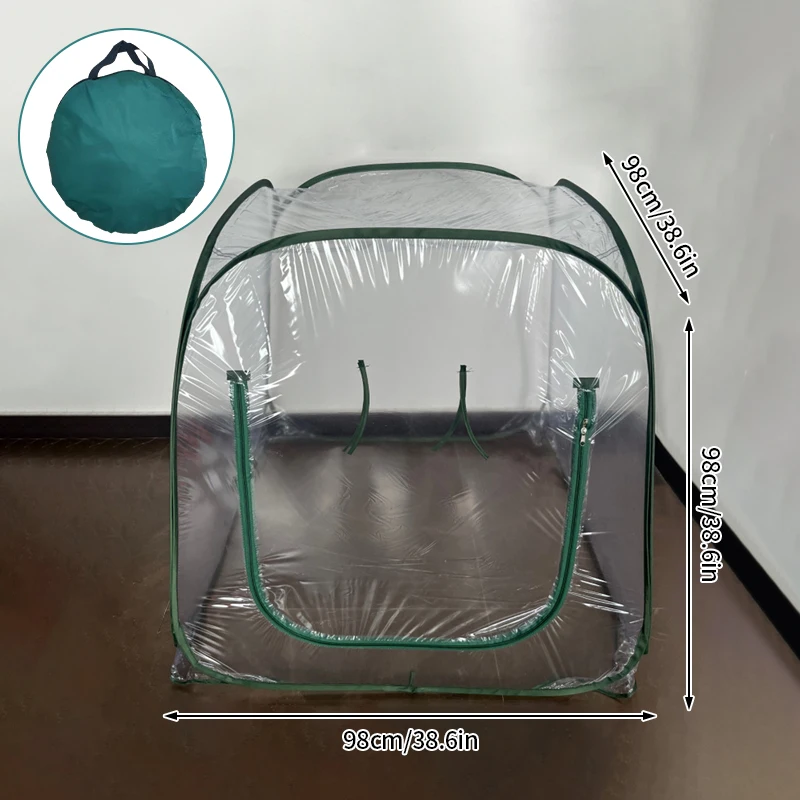 Pop-Up Portable PVC Greenhouse Grow Tent