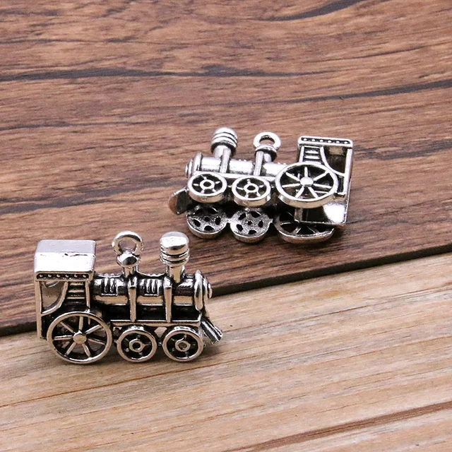 Train Bracelet With Gift Bag Personalised Steam Train Charm 