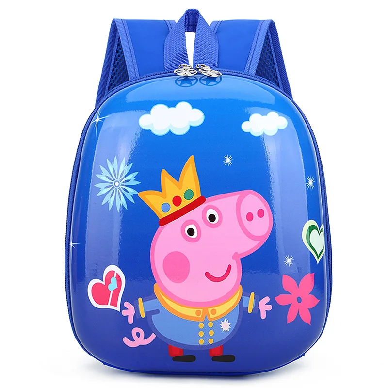 Interesting Peppa Pig Eggshell Kindergarten School Bag George