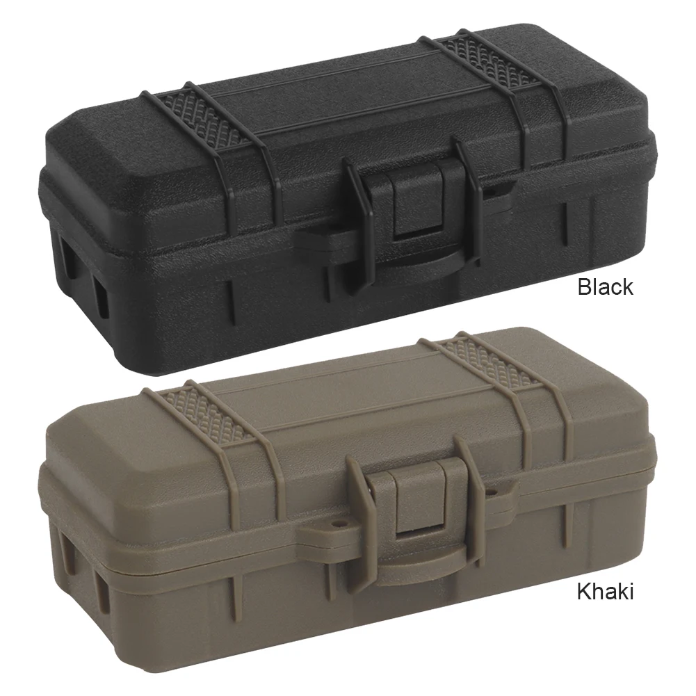 Outdoor Survival Tool Case with Sponge Survival Storage Container Dustproof Safety Protective Tool Case Outdoor Accessories