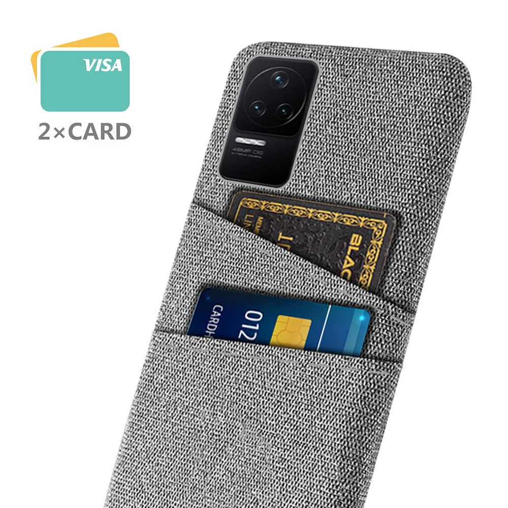 

Wallet Case For Redmi K50 K50pro Case Luxury Fabric Dual Card Cover For Xiaomi Mi Redmi K50 Pro 6.67" RedmiK50
