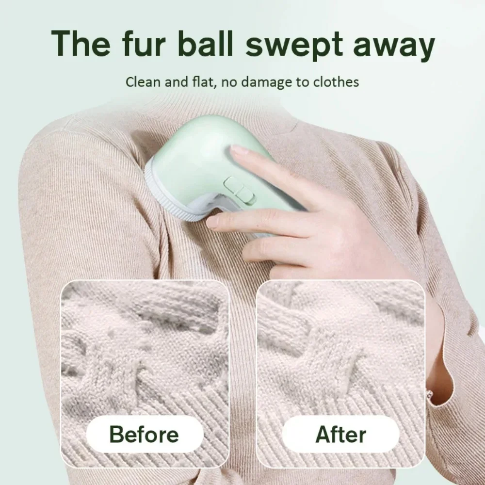 Portable Lint Remover for Clothing Electric Sweater Clothes Lint Cleaning Fabric Shaver From Pellets on Clothes Removers Fluff
