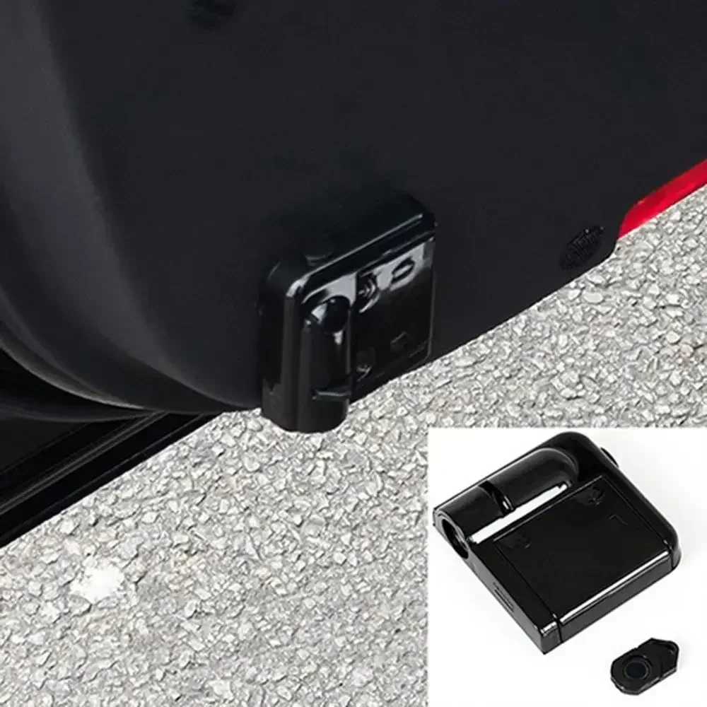 2PCS Wireless Car Light Bat Logo Door Decor Shadow LED Welcome Laser Projector Lamps Car Interior Light Accessories Ornaments