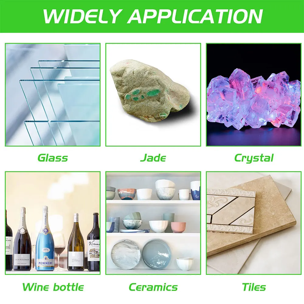 Glass Cutting Disc 1mm Ultra Thin Saw Blade For Angle Grinder Diamond Cutting Blades Glass Cutters Tools for Jade Crystal Bottle